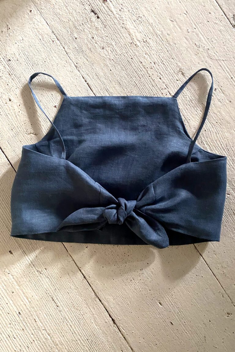 Linen Top Dusty Blue sulka studio