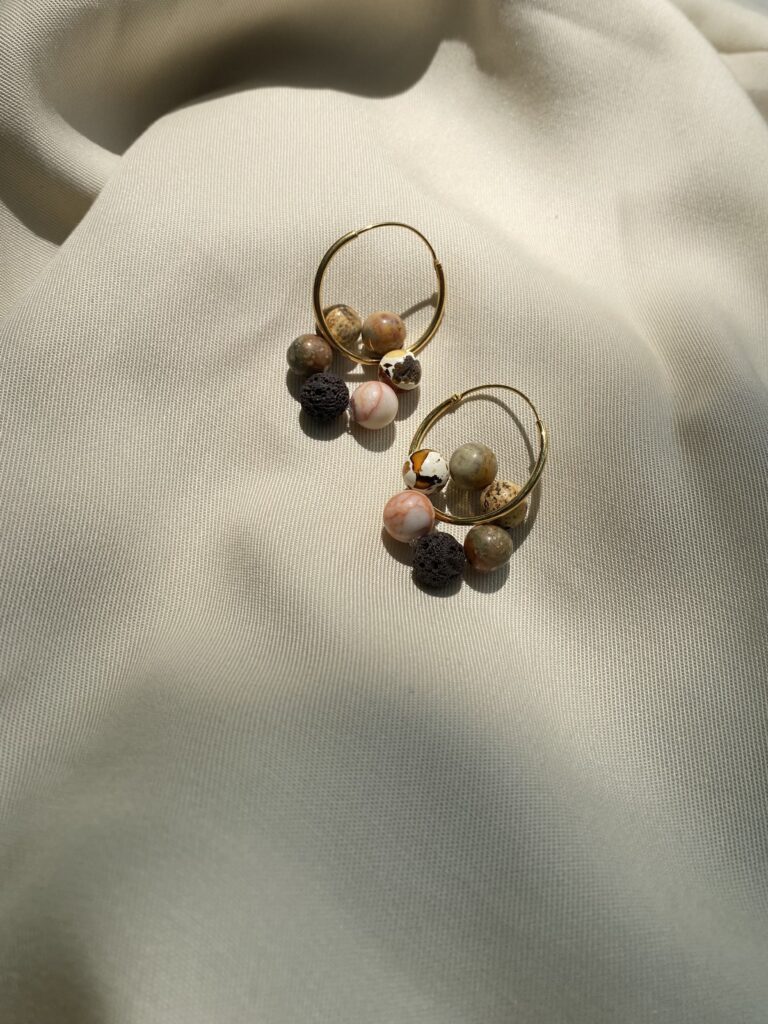 galaxy hoops sulka studio Jewellery