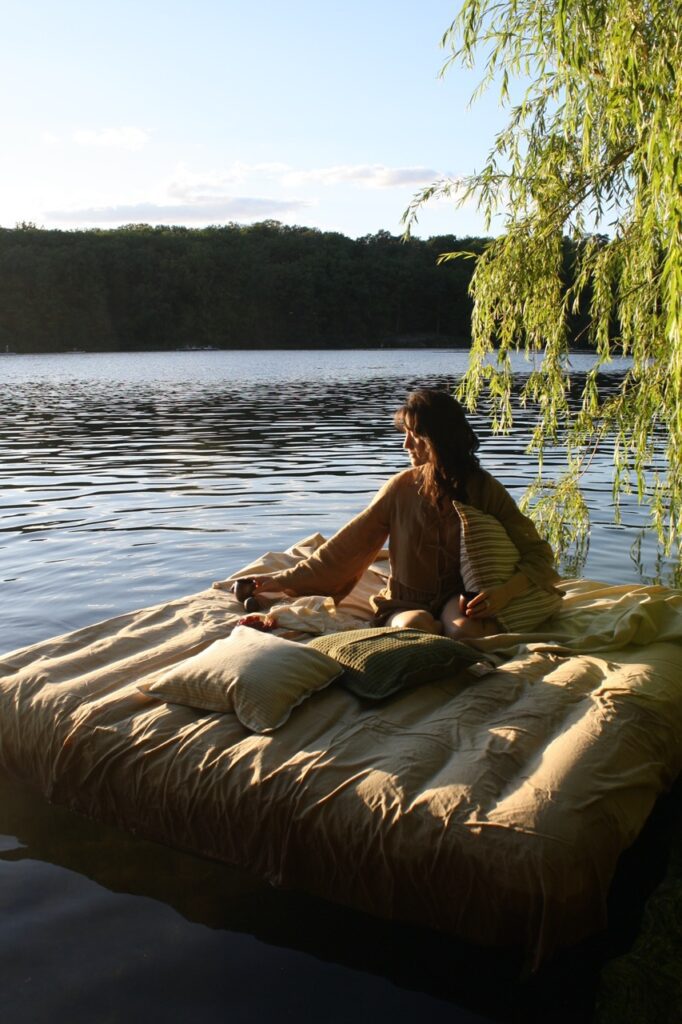 sulka studio pillow case striped mauve seersucker home collection